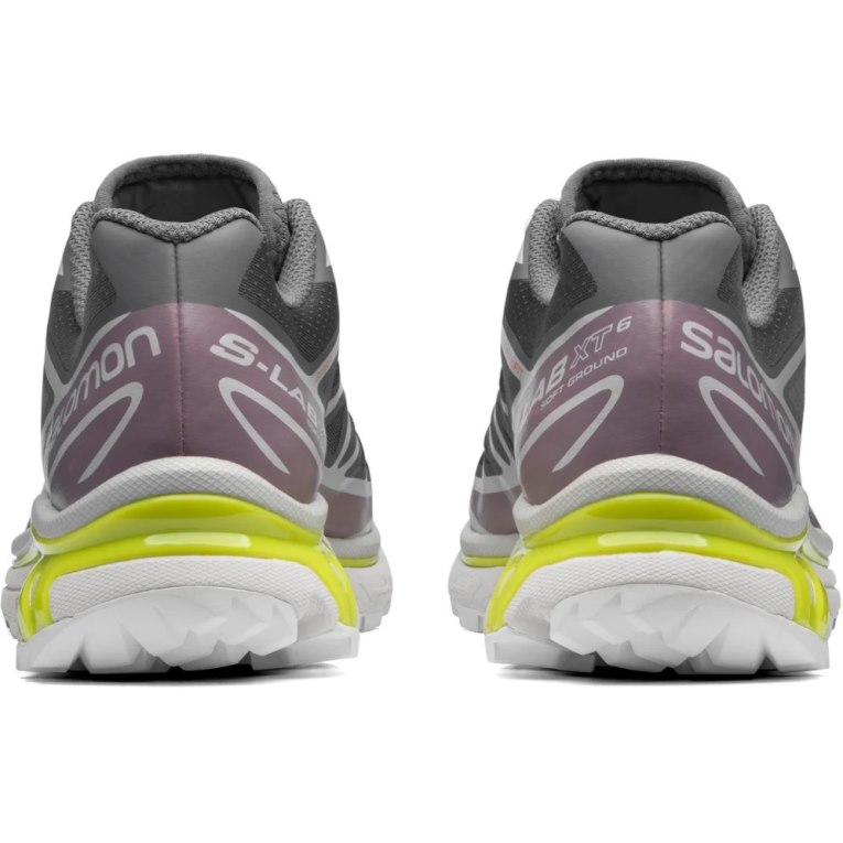 Dark Grey / Purple Salomon Xt-6 Men's Sneakers | IE TW1983